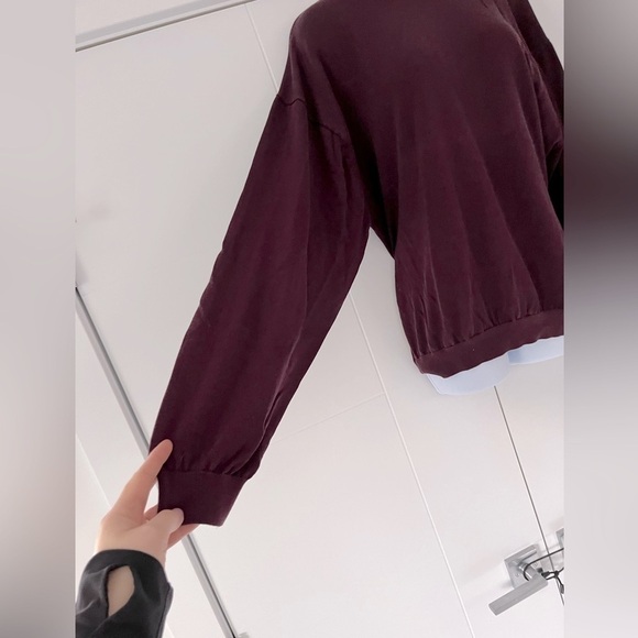 Baracuta/💰2 FOR $10💰Vintage/ Silk  blend mock neck sweater/ Size US XXL - Picture 5 of 10